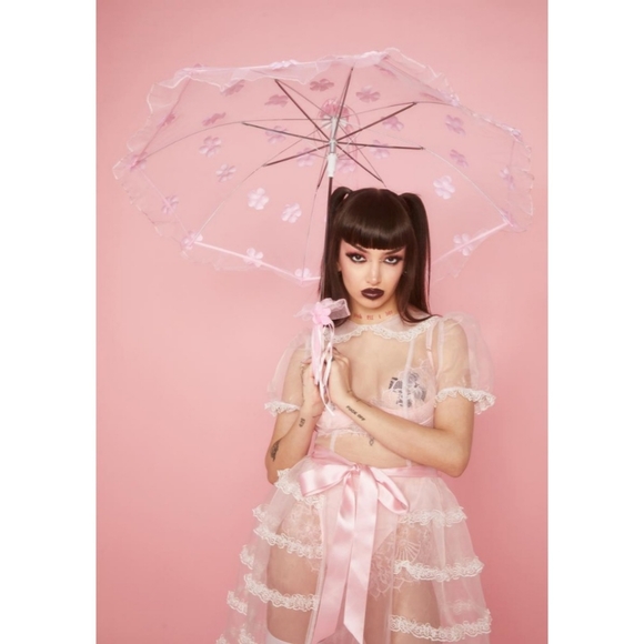 Sugar Thrills Mesh Umbrella - Picture 2 of 6